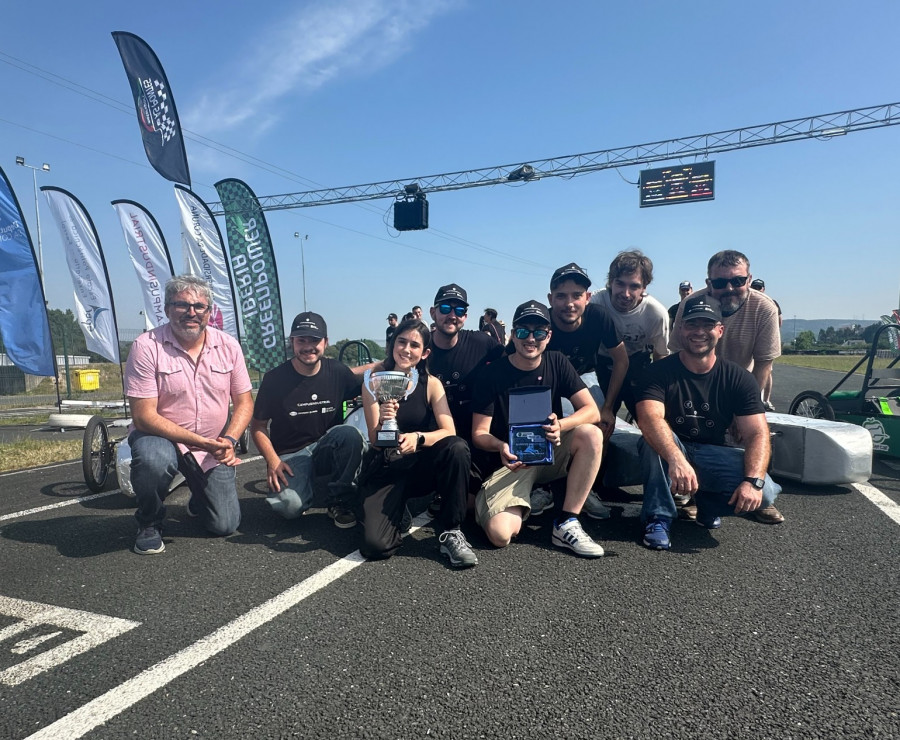 Los pilotos de Ferrolterra triunfan en la Greenpower Galicia en el circuito de As Pontes