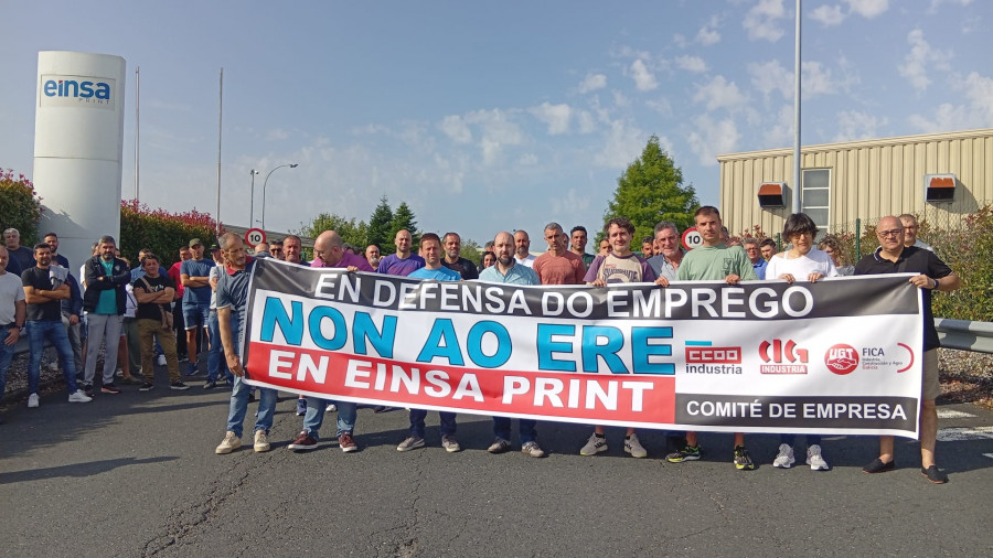 Einsa propone el despido de 90 trabajadores en su planta de As Pontes
