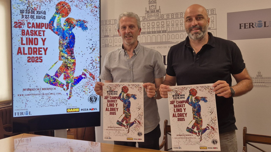 Todo listo para el comienzo de una nueva edición del Campus Basket Lino & Aldrey
