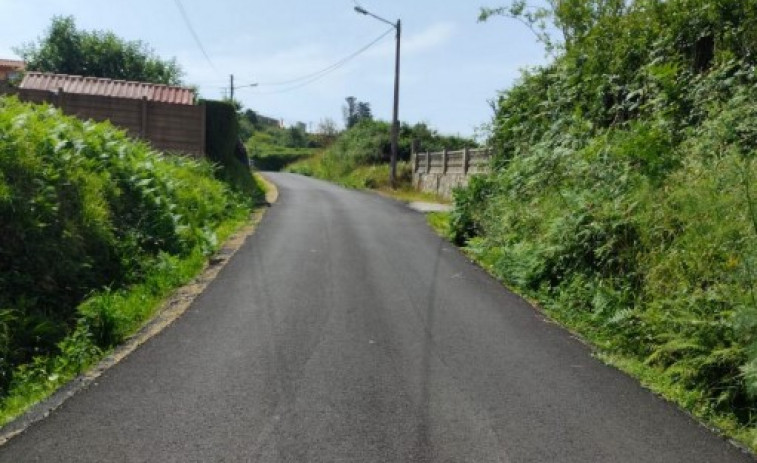 Cedeira culmina la mejora de dos calles y cuatro caminos con una inversión de 127.600 euros