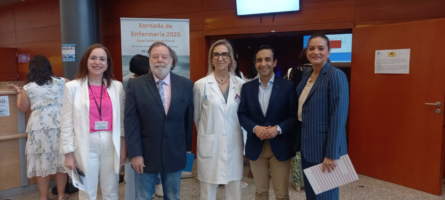 Enfermeros de toda Galicia comparten experiencias en Ferrol