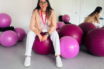 Laura Gómez García, fisioterapeuta especializada en suelo pélvico en el Hospital Juan Cardona