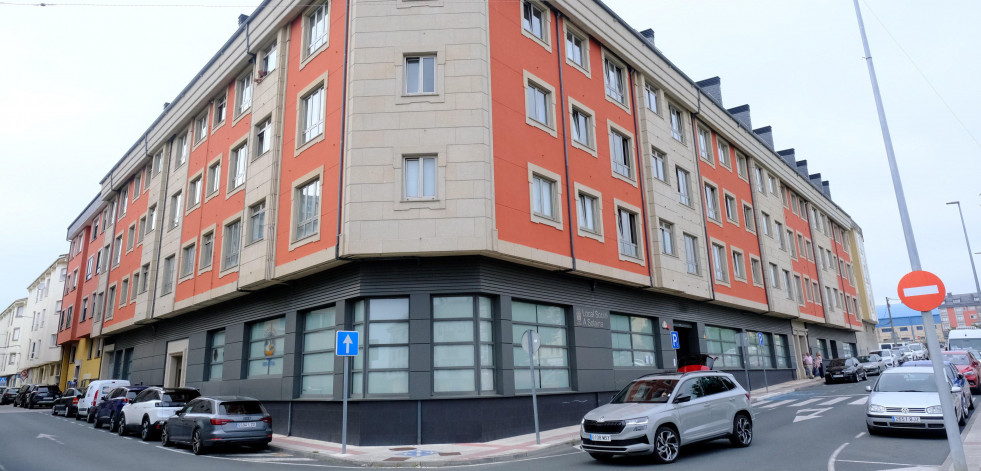 Reunión en A Solaina por las obras de peatonalización entre Río Inxerto y Santa Icía