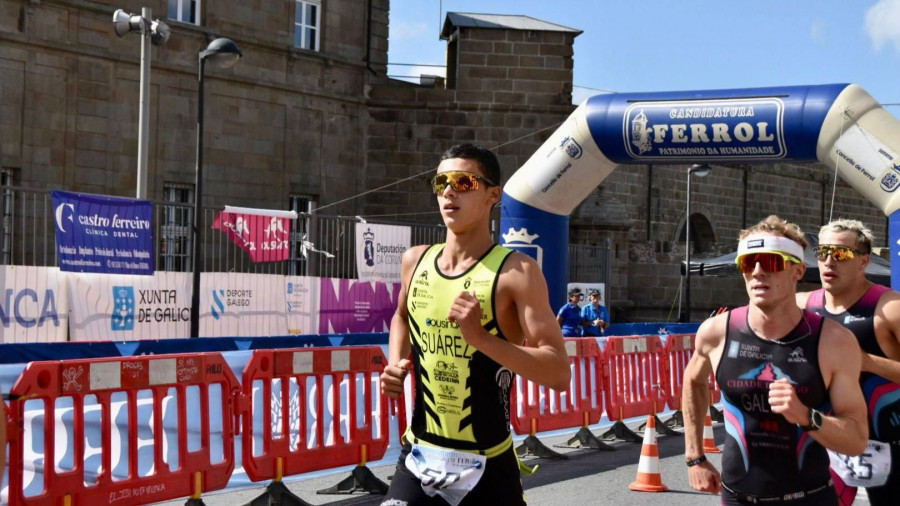 Damián Suárez finaliza en la quinta posición en el Mundial júnior disputado en Pontevedra