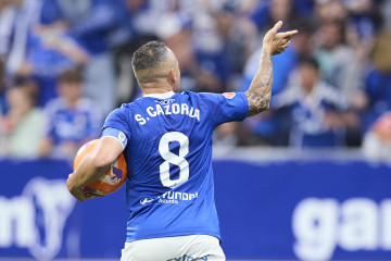 EuropaPress 6815415 santi cazorla real oviedo celebrates scoring goal during laliga hypermotion play 22315113