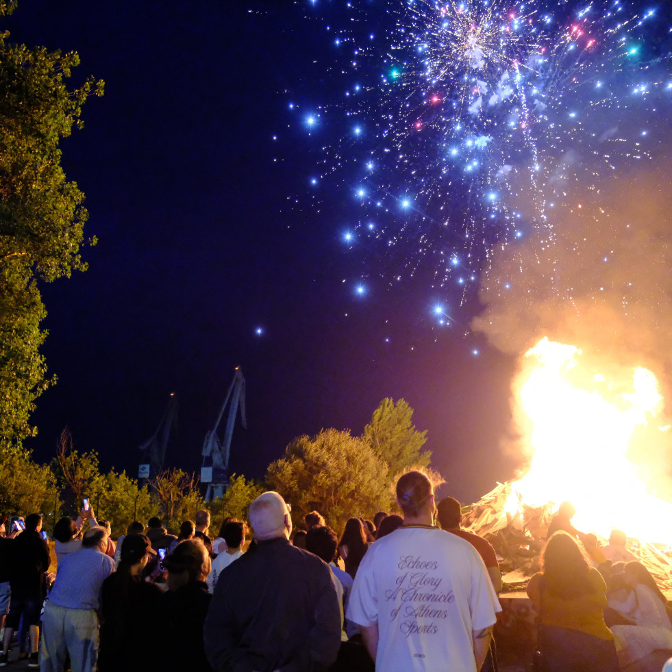 As festas deste San Xoán en Ferrol deixan con ganas de máis incluso antes de rematar