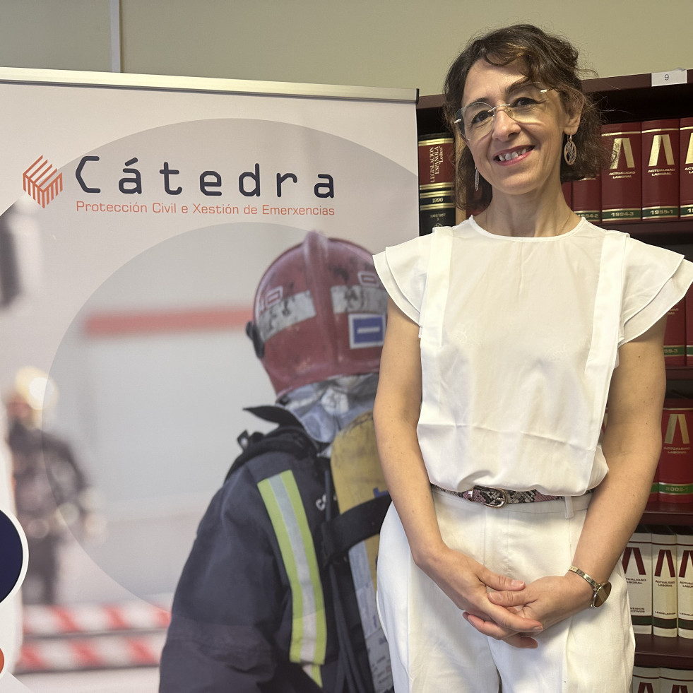 La profesora Sonia Zaragoza pasa a dirigir la cátedra de Protección Civil