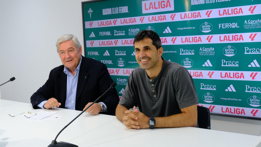 Ya se conoce el papel de Álex López: será el nuevo Director de Cantera del Racing de Ferrol