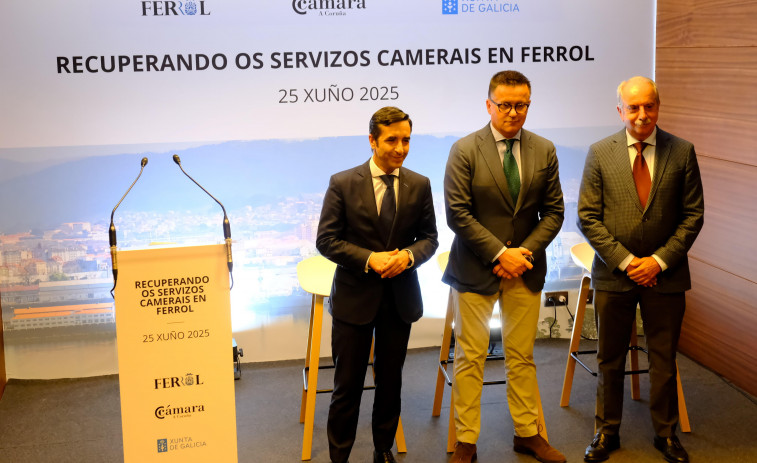 Ferrol recupera los servicios camerales en la sede histórica de la calle María