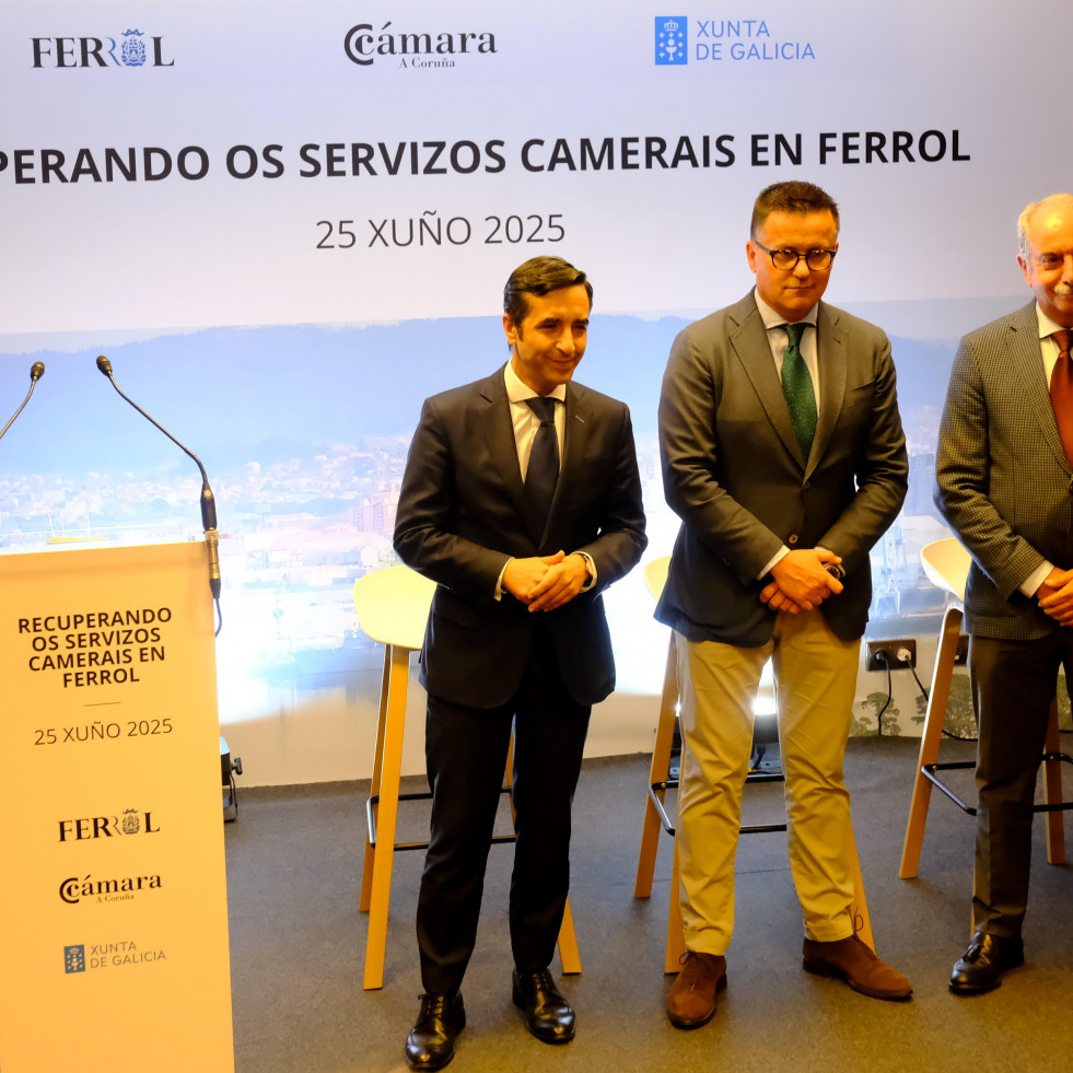Ferrol recupera los servicios camerales en la sede histórica de la calle María