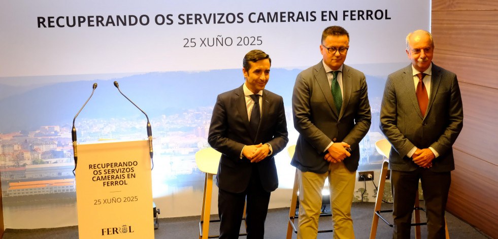 Ferrol recupera los servicios camerales en la sede histórica de la calle María