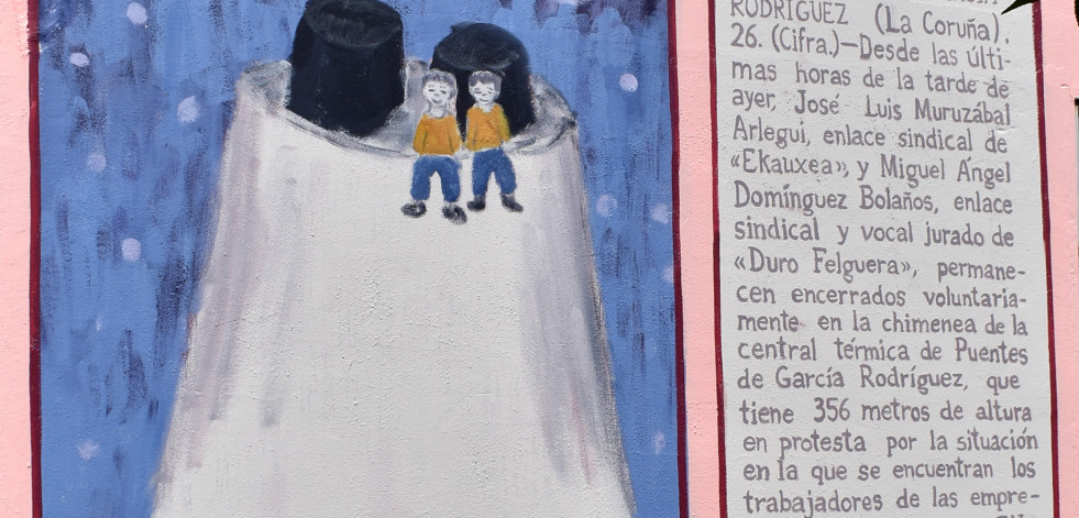 Los alumnos de A Magdalena y A Fraga de As Pontes, encargados de ilustrar las noticias