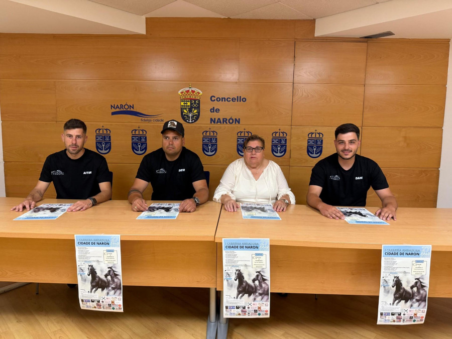 Narón será escenario este verano de la primera edición de una carrera y andadura equina