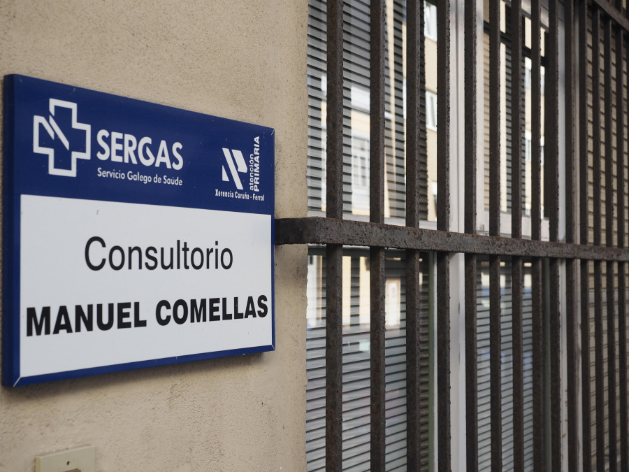 Llegado el verano el centro de salud de Ferrol Vello vuelve a cerrar sus puertas tres meses