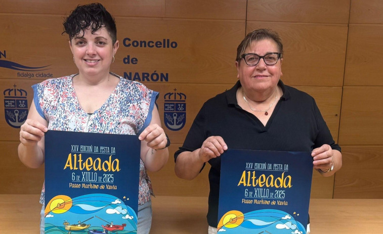 Narón da a conocer el programa de la XXV edición de la Festa da Alteada