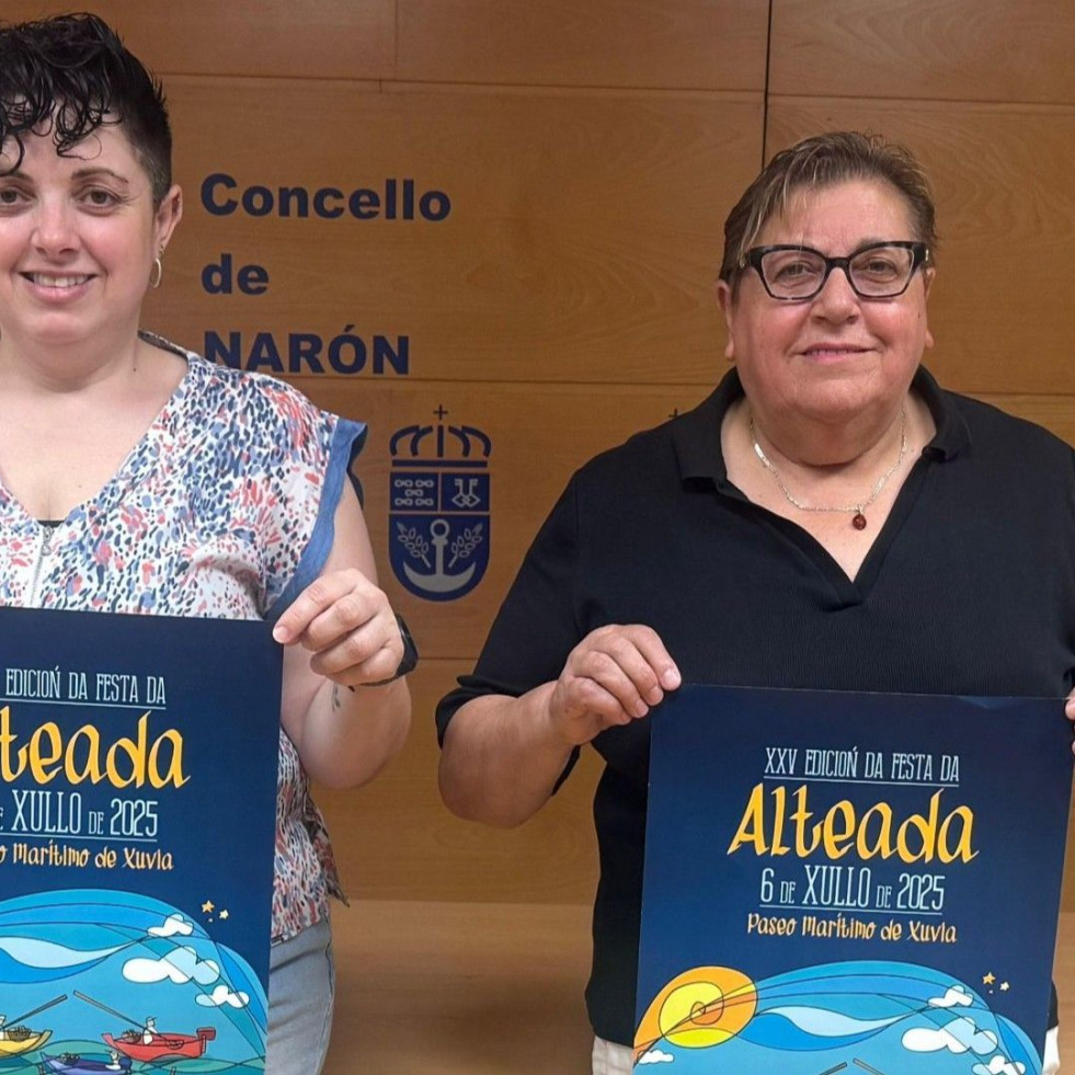 Narón da a conocer el programa de la XXV edición de la Festa da Alteada