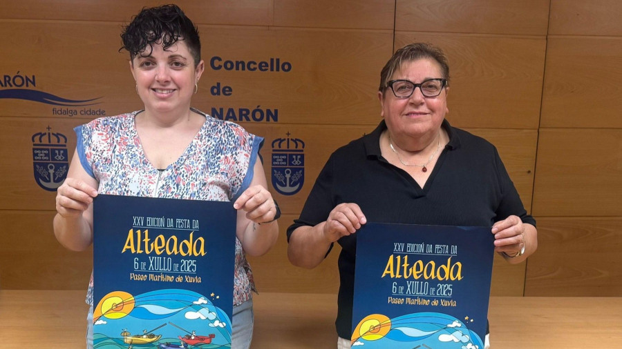 Narón da a conocer el programa de la XXV edición de la Festa da Alteada
