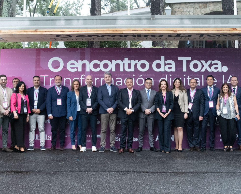 Foto de familia de O Encontro da Toxa del pasado años 2024  Cedida