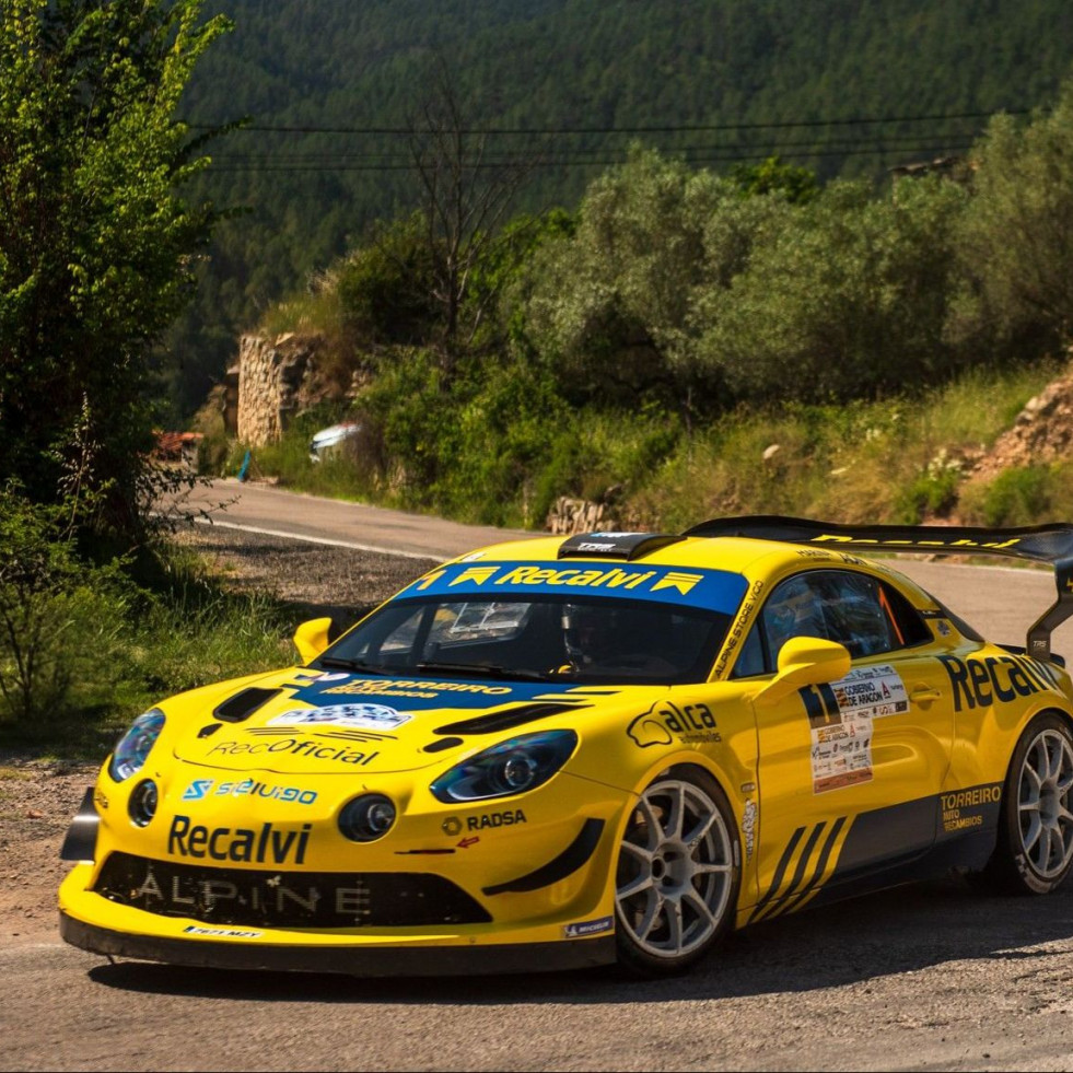 Cagiao logra una épica remontada en el Rallye de Teruel