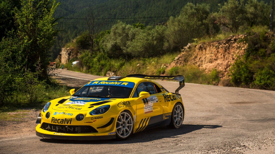 Cagiao logra una épica remontada en el Rallye de Teruel