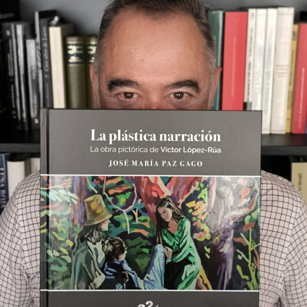 ‘La plástica narración. La obra pictórica de Víctor López-Rúa’, de José Mª Paz Gago, última publicación de Ézaro Ediciones