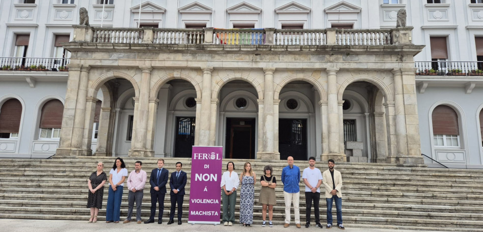 Concentración en Ferrol  por las últimas víctimas de violencia de género