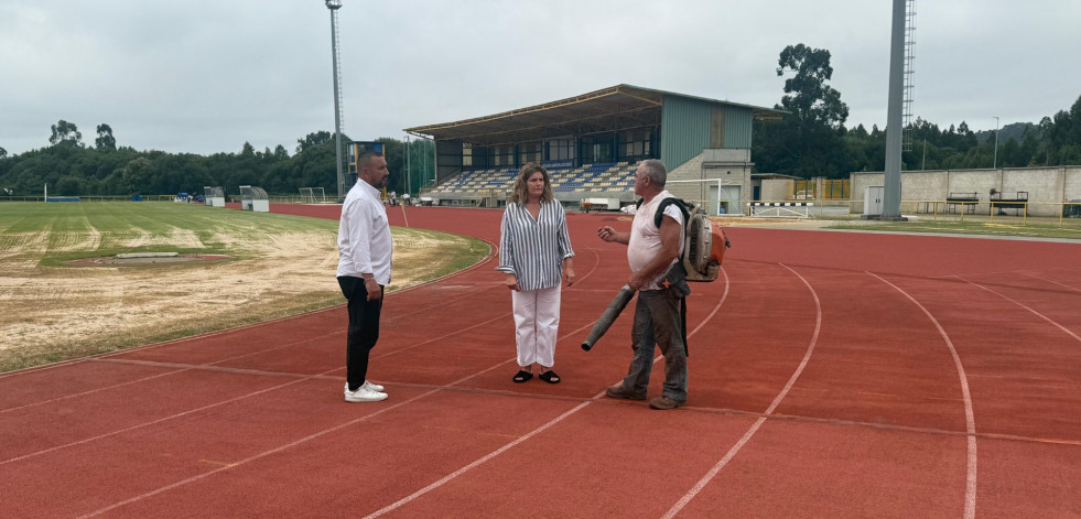 El Concello de Narón ultima los preparativos en la pista de Río Seco