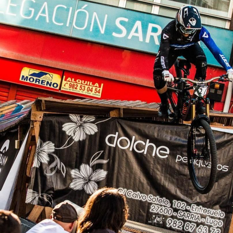 Marco Veiga acaba en la octava posición en el descenso disputado en Manzaneda