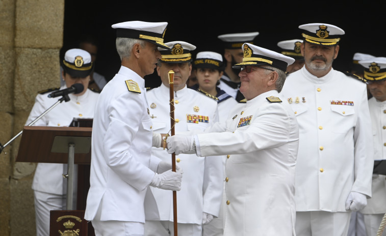 Las imágenes de la entrega de mando del nuevo Almirante jefe del Arsenal