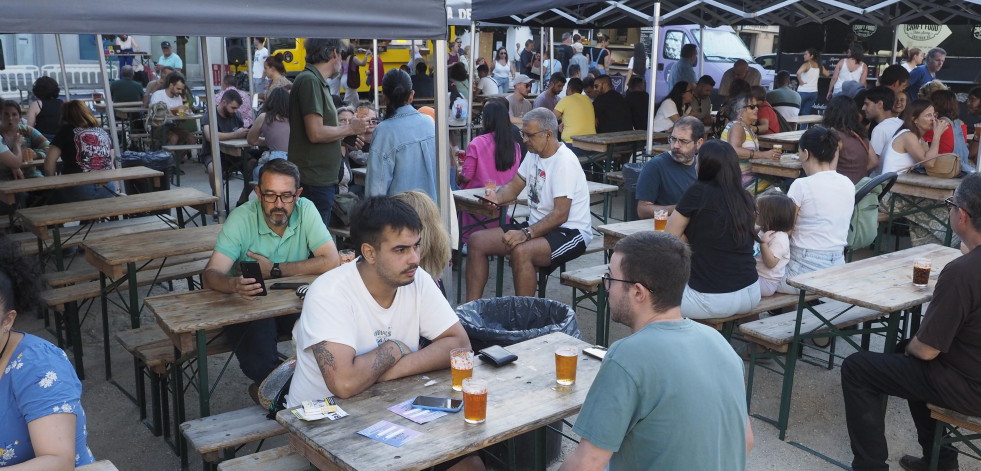 La plaza de Armas acogerá el próximo  mes de agosto la Feira da cervexa artesá