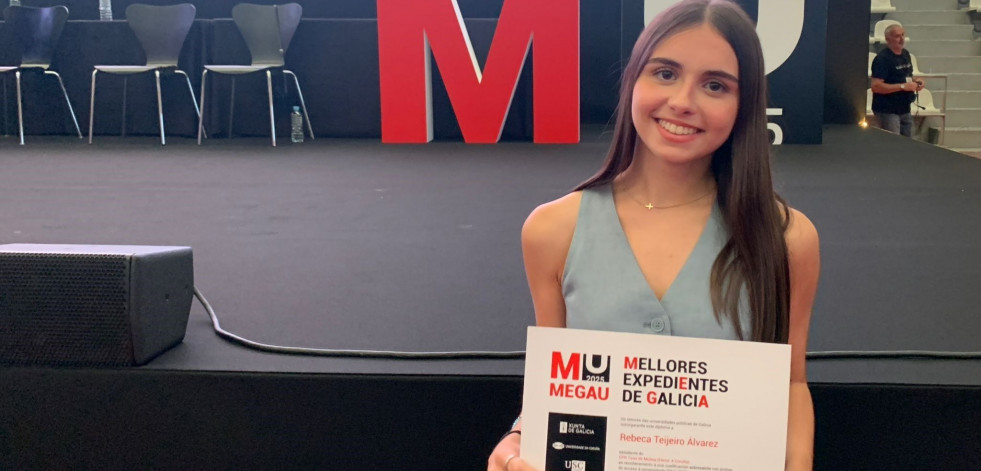 Rebeca Teijeiro, deportista del Náutico de Narón: “No me imagino la vida sin entrenar en triatlón”