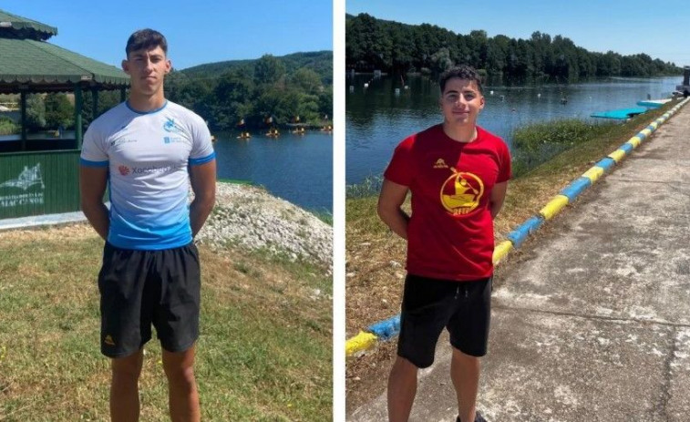 Los increíbles del Firrete, Borja López y Óscar Allegue, dan sus primeras paladas en el Europeo de Rumanía