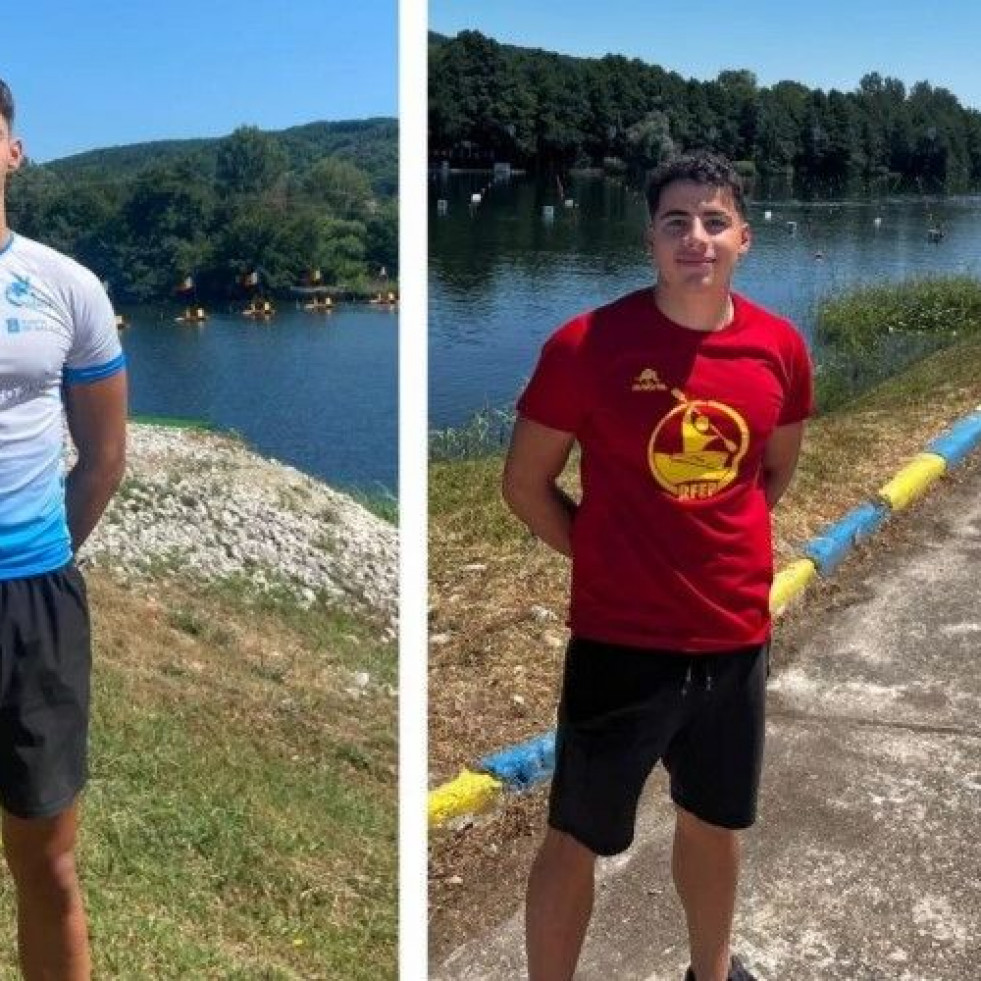 Los increíbles del Firrete, Borja López y Óscar Allegue, dan sus primeras paladas en el Europeo de Rumanía