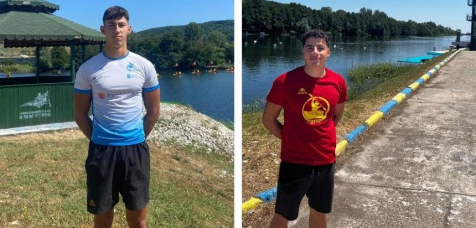 Los increíbles del Firrete, Borja López y Óscar Allegue, dan sus primeras paladas en el Europeo de Rumanía