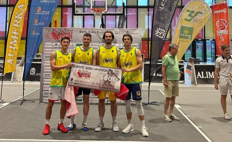 Plata para el Hoops Eume 3x3 en la Master Final de León