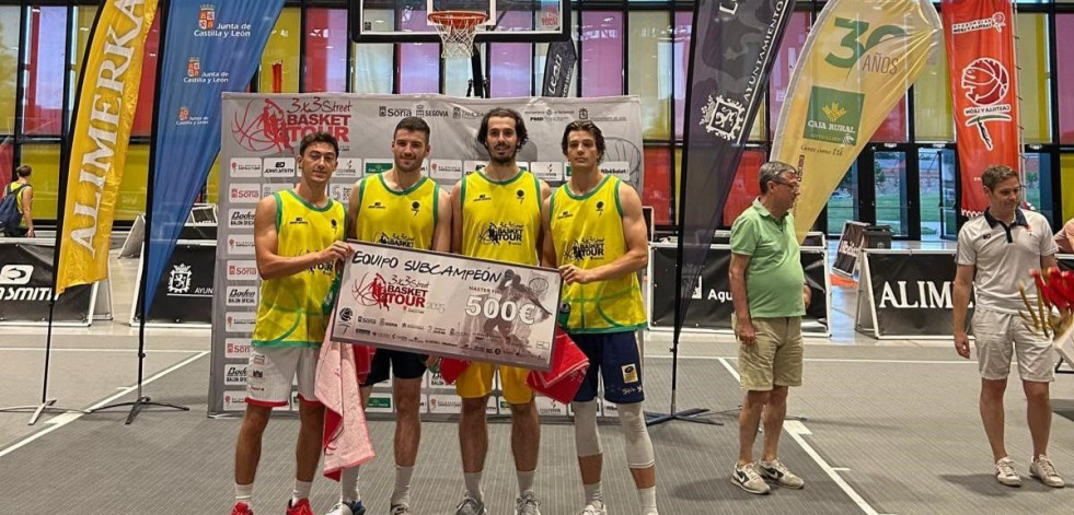 Plata para el Hoops Eume 3x3 en la Master Final de León