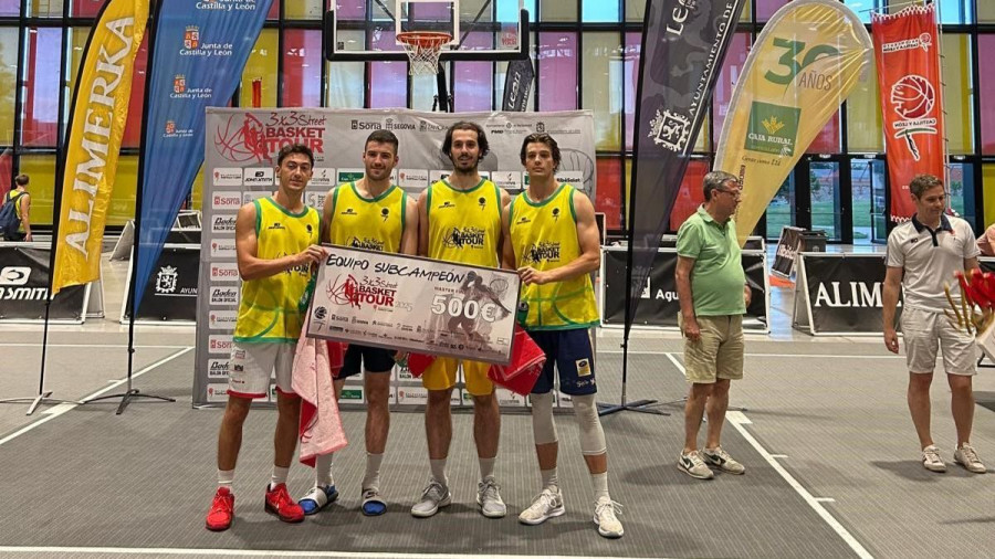 Plata para el Hoops Eume 3x3 en la Master Final de León
