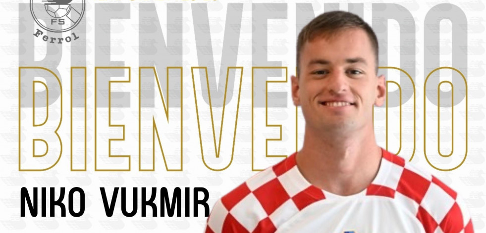 El internacional croata Niko Vukmir es el tercer fichaje de O Parrulo Ferrol