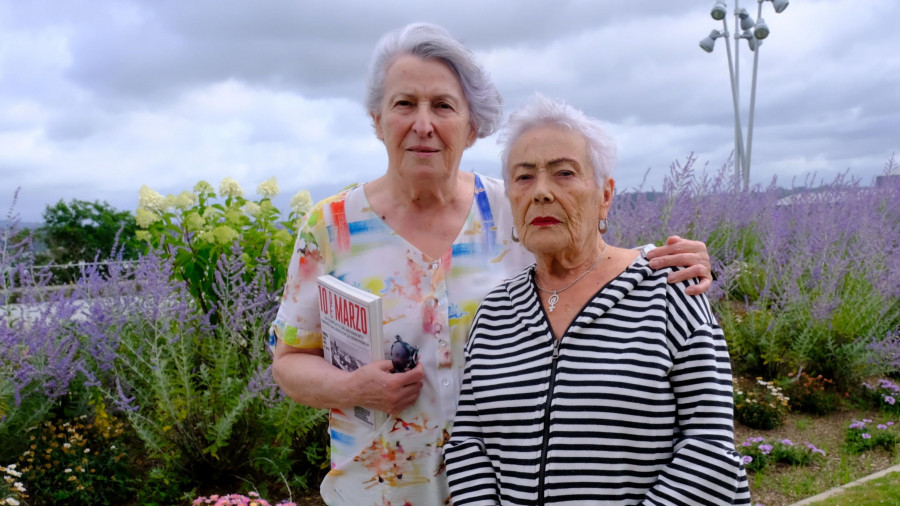 Fina y Sari, las últimas luchadoras de Ferrol que se sentaron en el banquillo del TOP