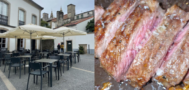 Carne a la brasa y tradición brasileña: así es A Lareira, el asador que triunfa en la Zona Vieja de Santiago