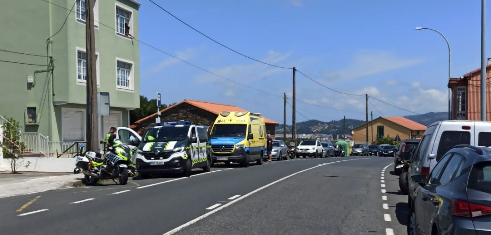 Un herido grave en un accidente de moto en Neda