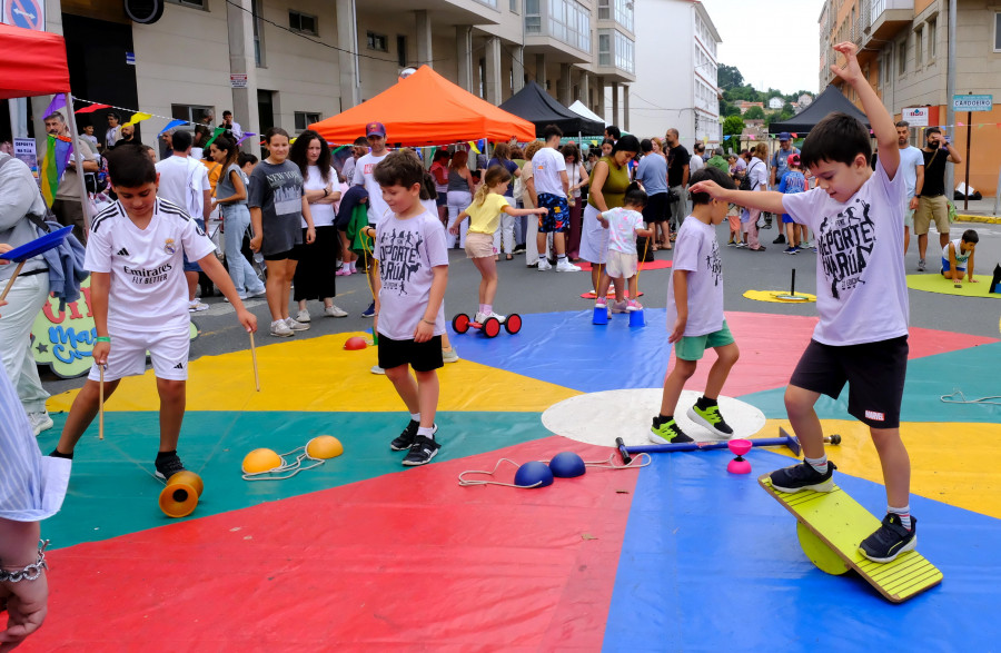 Diversas disciplinas tomaron las calles de Fene en una nueva edición del Día do Deporte na Rúa