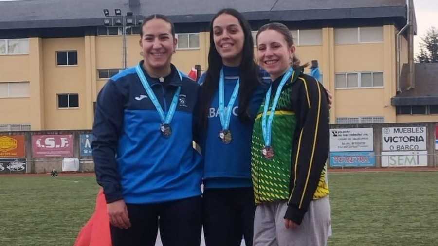 Narón y Ferrol vuelven cargados de medallas del Campeonato Gallego