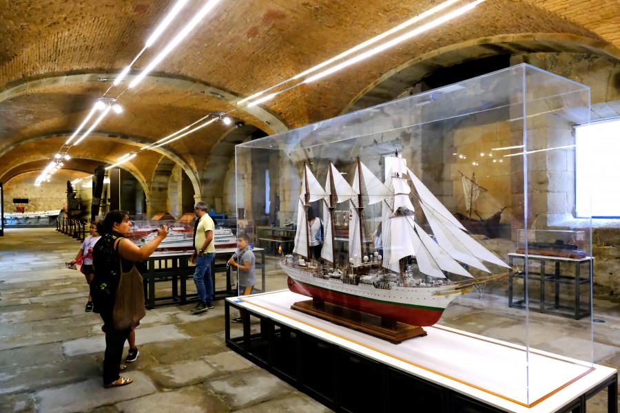 Exponav invita a conocer "la mejor maqueta de España" del buque "Juan Sebastián de Elcano"