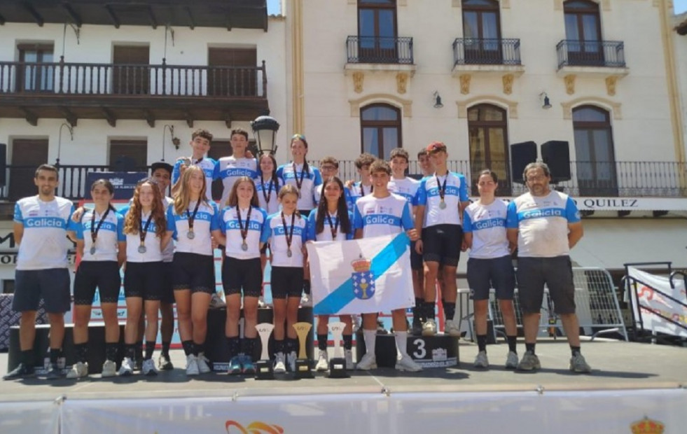 Lara Fernández, José Manuel Rouco y Carla Hermida contribuyen a los éxitos de Galicia
