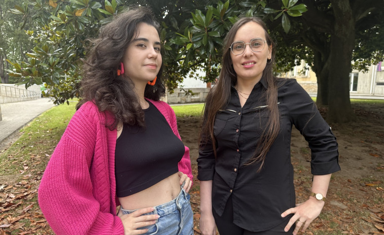 As bolsas de verán do  Campus de Ferrol achegan a dúas alumnas á investigación