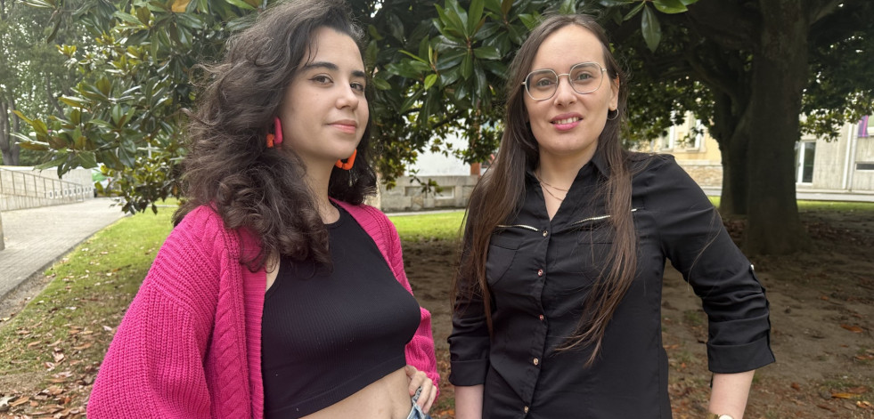 As bolsas de verán do  Campus de Ferrol achegan a dúas alumnas á investigación