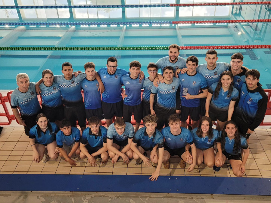 El Natación Ferrol triunfa en el certamen gallego