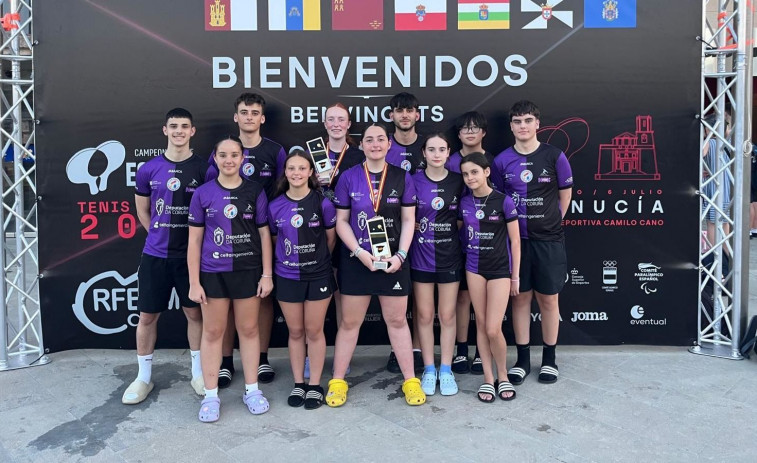 El Tenis de Mesa Narón se proclama campeón nacional por primera vez