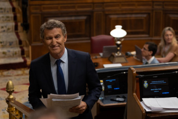 Feijooregresaasuescaotrasintervenireneldebate